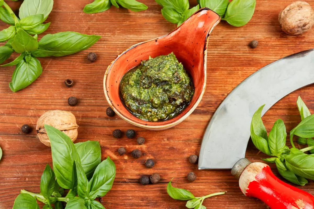 Pesto fatto in casa