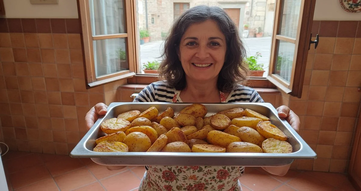 Patate al forno senza olio croccanti e deliziose ma anche leggere e salutari per il tuo fegato